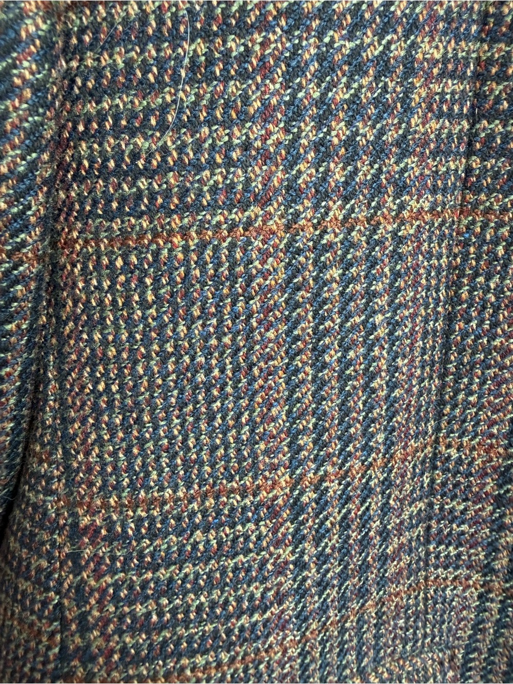 Vintage HUGO BOSS x Barneys Loro Piana Plaid Sport Coat Blazer 38R Wool Cashmere - Picture 10 of 12